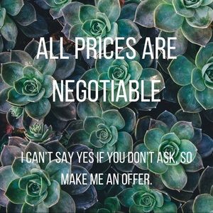 ✨Make me an offer!✨